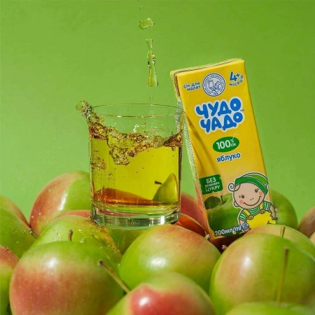 ЧУДО-ЧАДО Сок яблоко 200мл